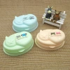 G1612 2212 Kitten Soap Box Creative Travel Transparent Simple Large Draining Soap Box, 2 yuan Specification image